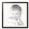 ArtToFrames 28x28" Matted Picture Frame with 24x24" Single Mat Photo Opening Framed in 1.25" Black and 2" Mat (FWM-3926-28x28)